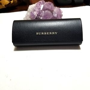 Burberry Black Leather Glasses **Empty** Case.
